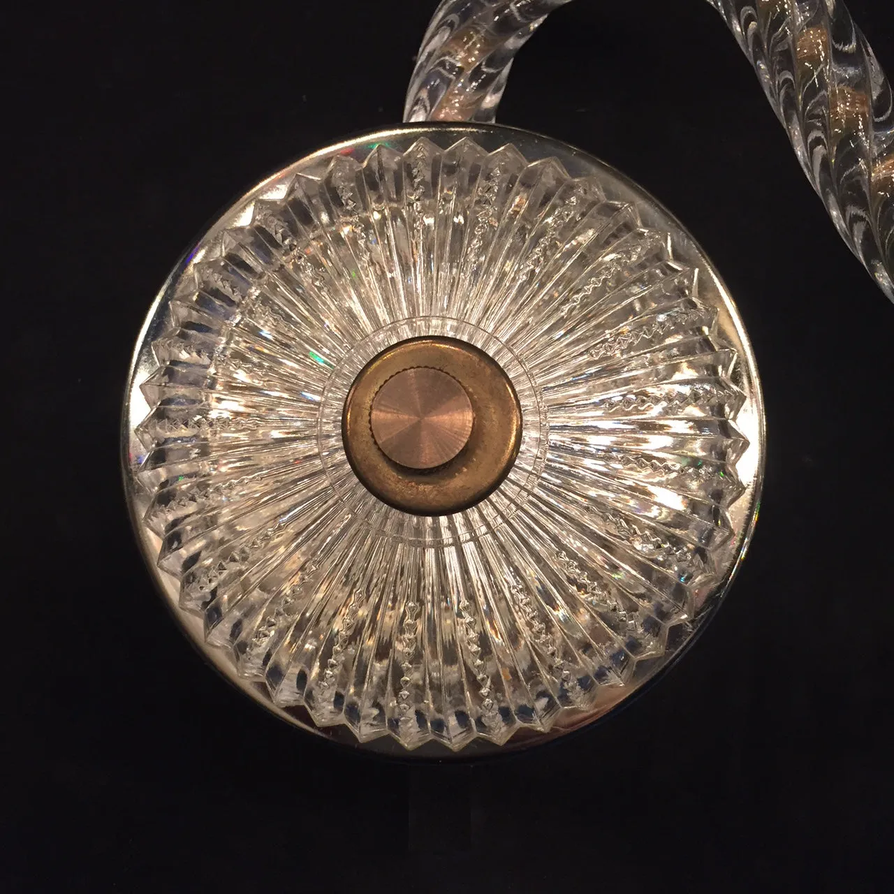 SS 3 - 3 Light Crystal Sconce