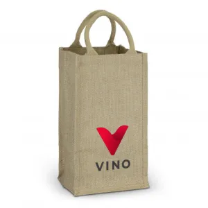 Stock Jute 4 Bottles Wine Bag(SJB-37T)