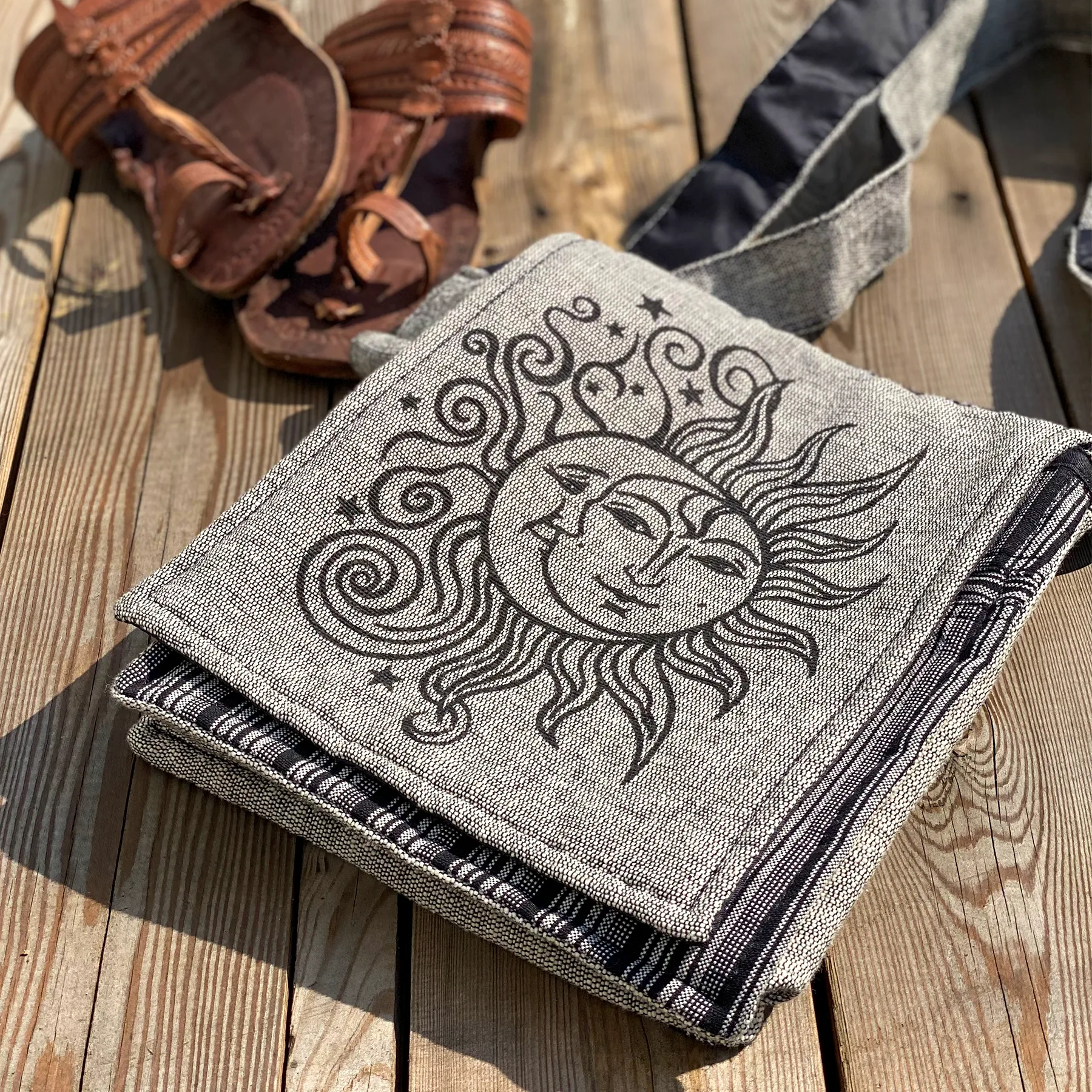 Sun and Moon Cross Body Bag