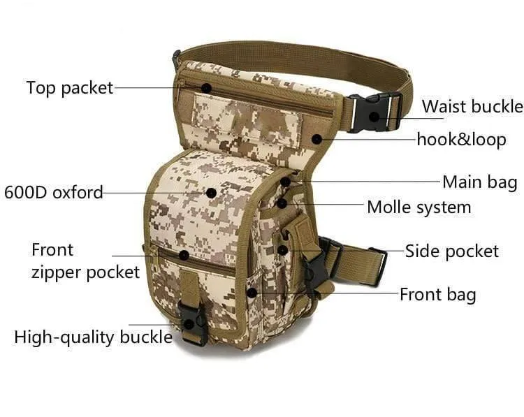 Tactical Outdoor Drop Leg Bag