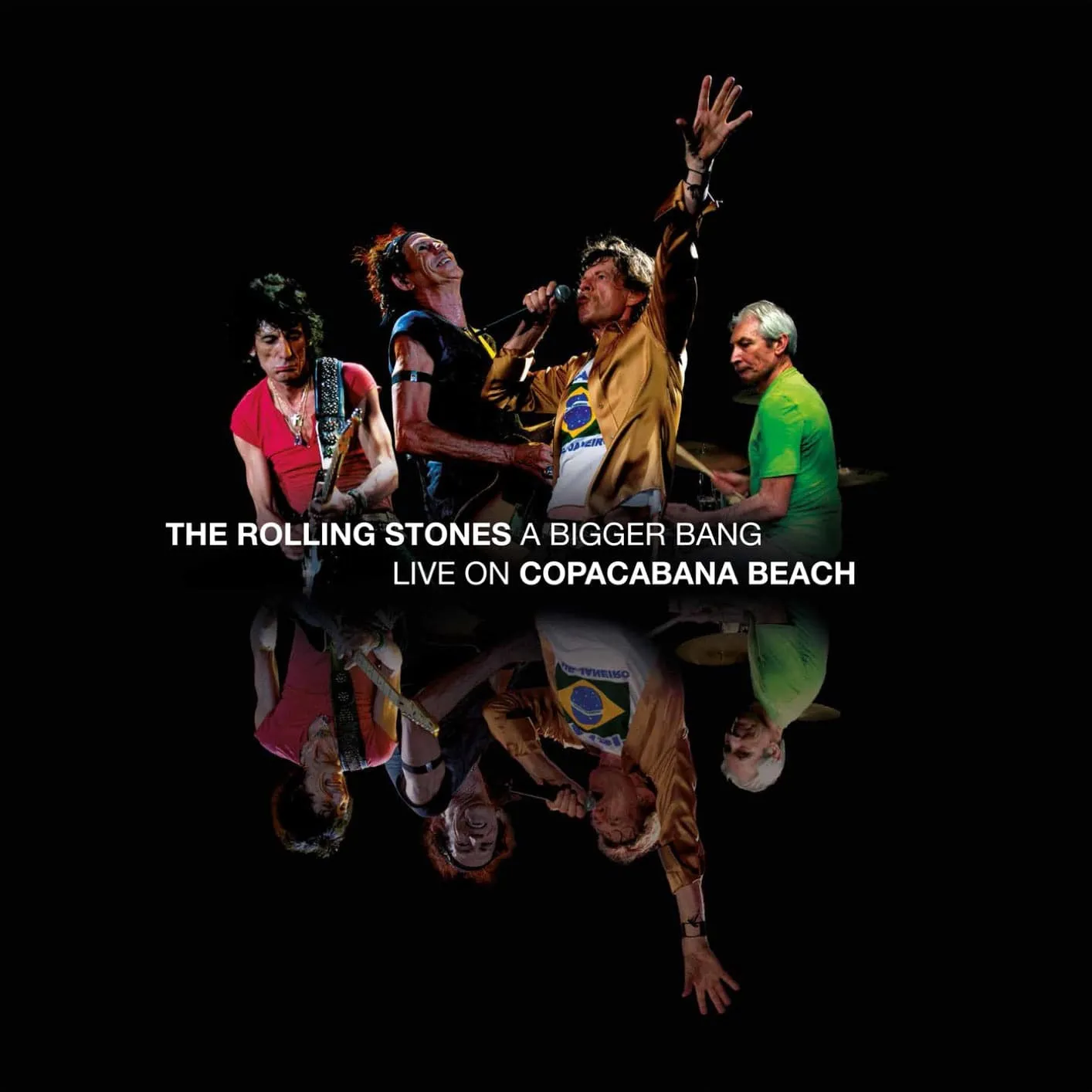 The Rolling Stones - A Bigger Bang - Live On Copacabana Beach (3LP, Multicolor Green, Yellow, Blue Vinyl)