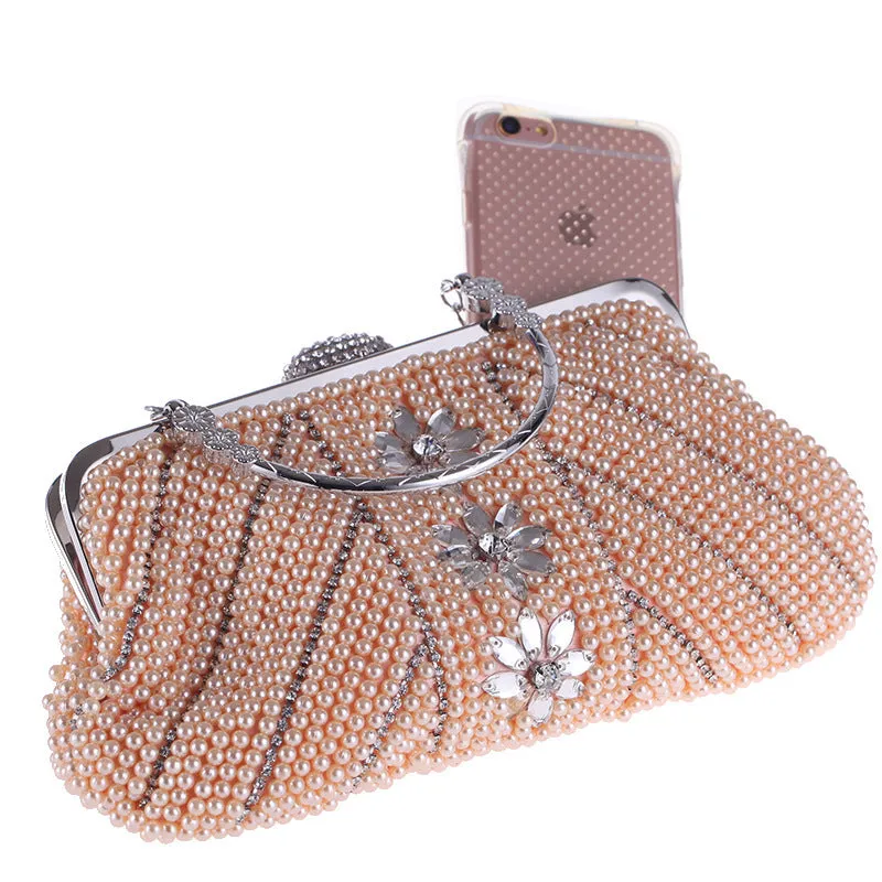 Top Handle Pearl Bag