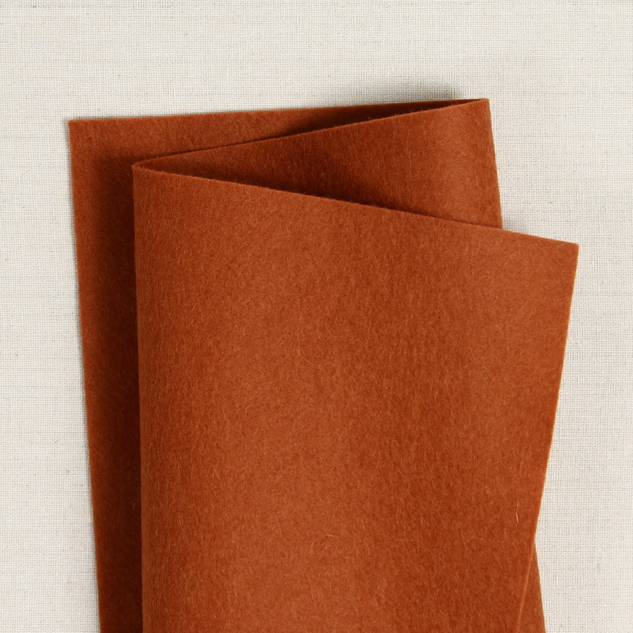 Umber Pure Wool Felt