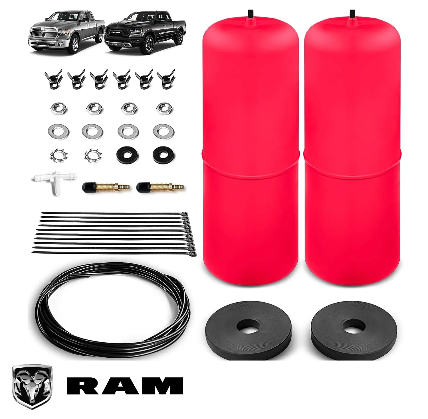 VigorLift 1000 Air Spring Suspension Kit - Compatible with 2009-2022 Ram 1500