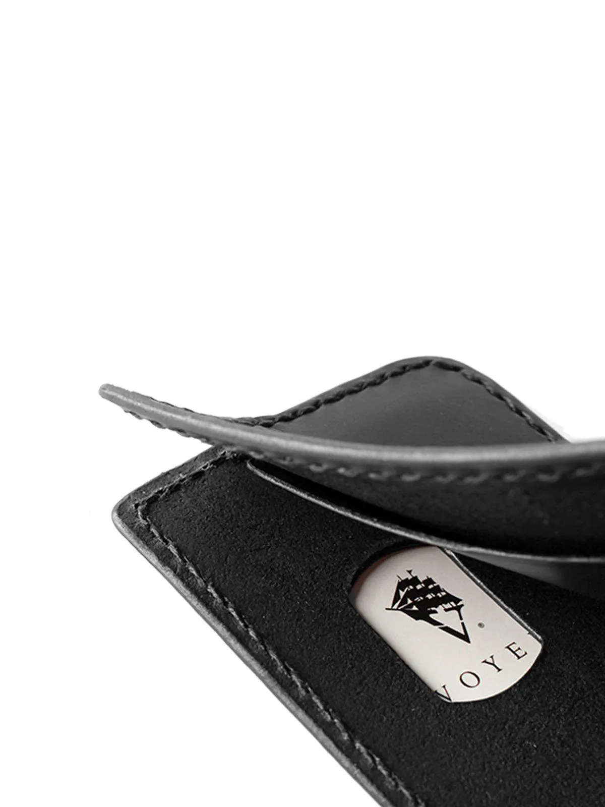 Voyej Vessel V Black Short Wallet