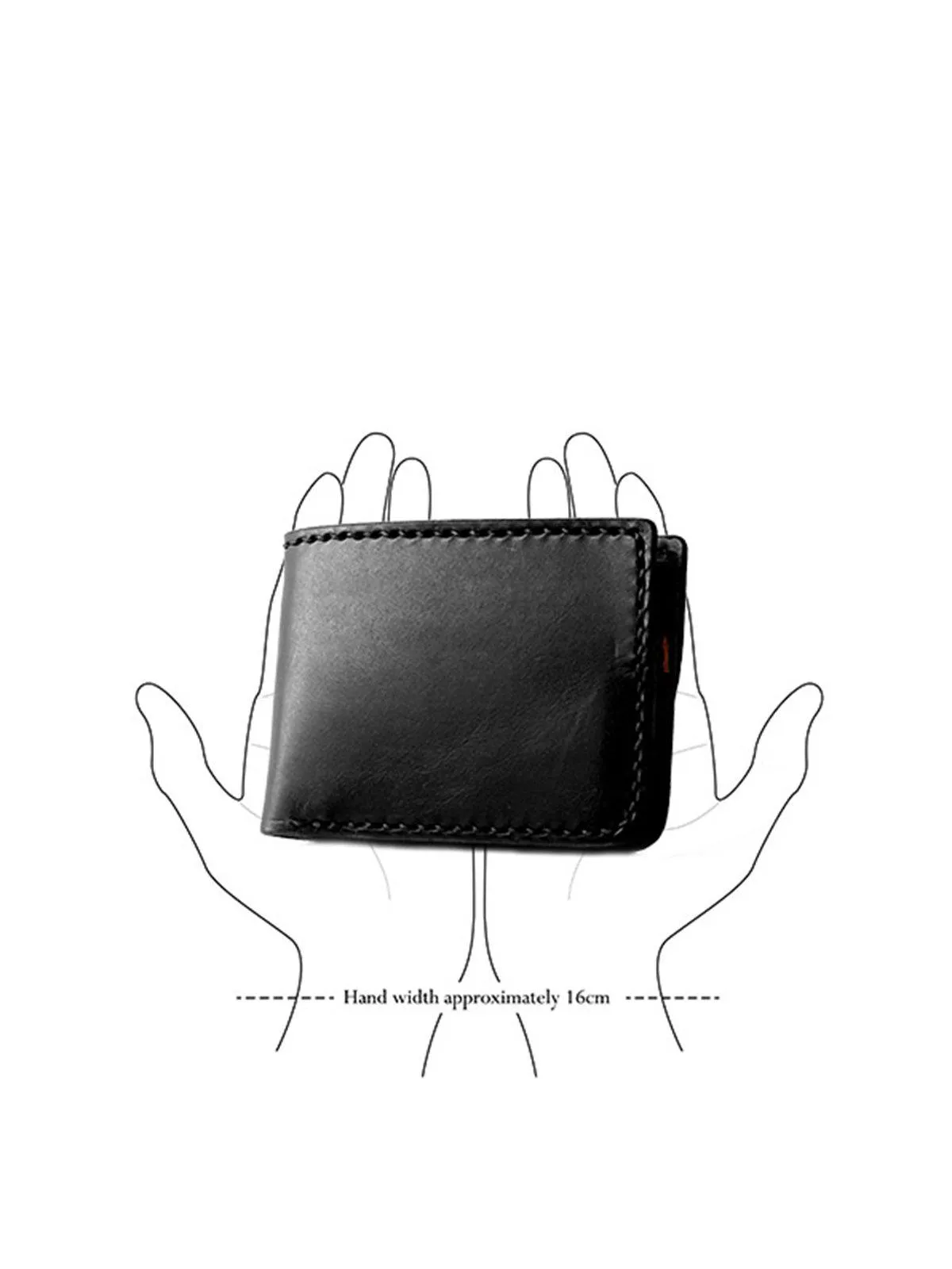 Voyej Vessel V Black Short Wallet