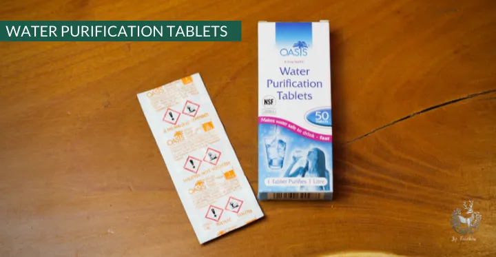 WATER PURIFICATION TABLETS