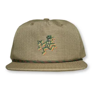 Widespread Panic Rope Hat / Biscotti Ripstop Nylon with Okra Note Eater