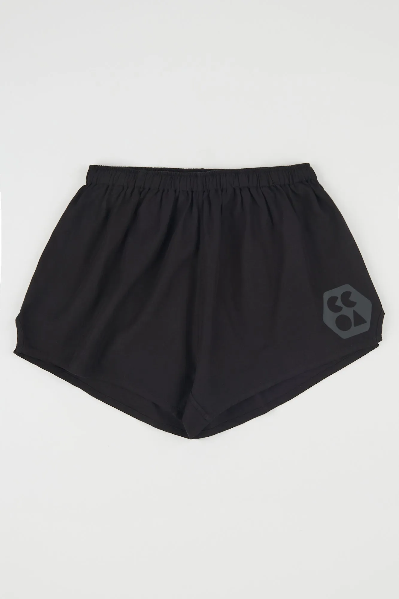 Women's Lightweight Sports Short Plastic Free - Black