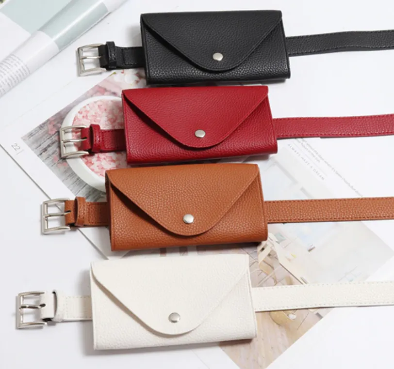 Women's Vintage PU Leather Waist Bag