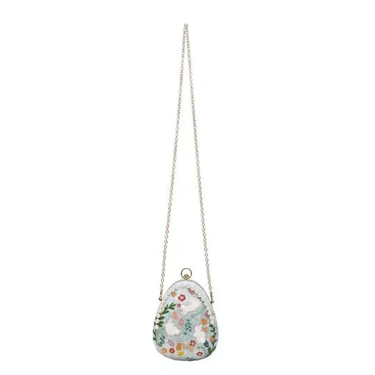 Woodland Rabbits Revel Evening Bag by Vendula