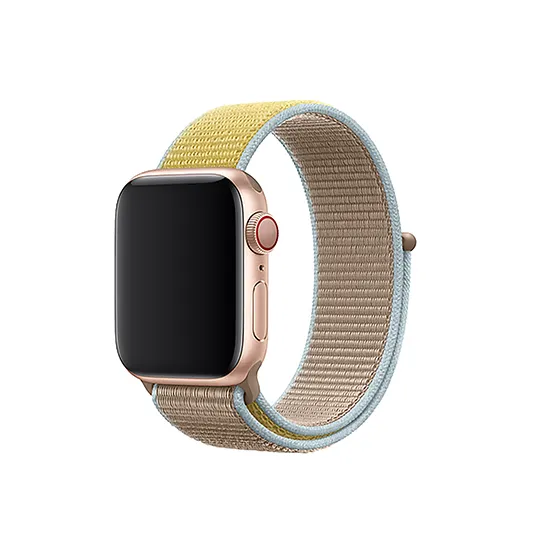 Woven Nylon Strap For Apple Watch-Dragon Fruit (42/44/45/49mm)