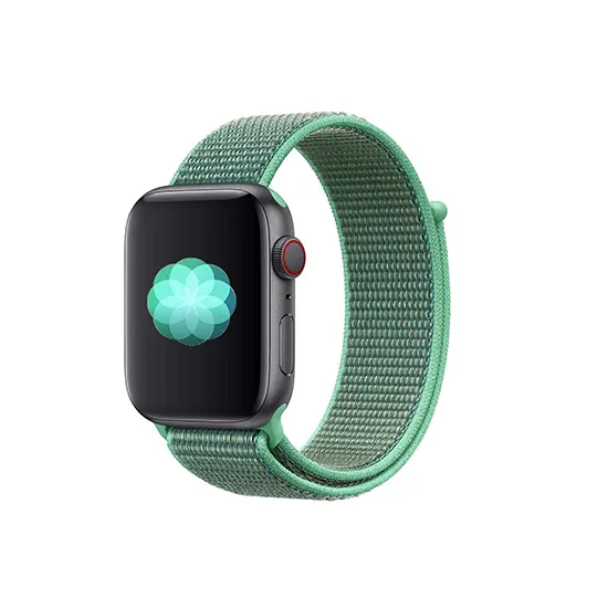 Woven Nylon Strap For Apple Watch-Dragon Fruit (42/44/45/49mm)